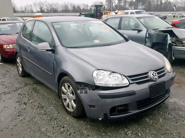 WVWBR71K67W143212 - 2007 VOLKSWAGEN RABBIT GRAY photo 1