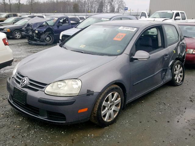 WVWBR71K67W143212 - 2007 VOLKSWAGEN RABBIT GRAY photo 2