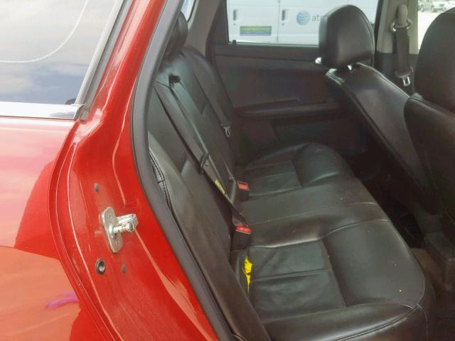 2G1WD58C389123179 - 2008 CHEVROLET IMPALA SUP 红色 照片 6
