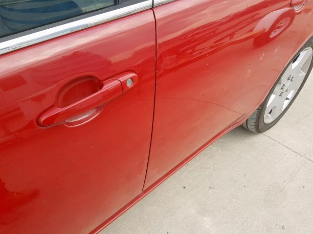2G1WD58C389123179 - 2008 CHEVROLET IMPALA SUP 红色 照片 9