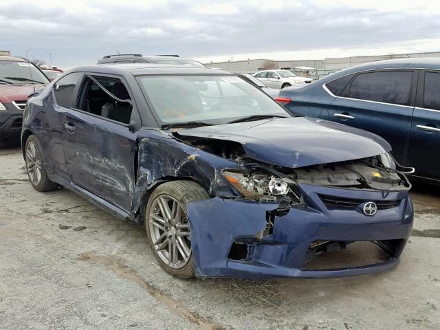 JTKJF5C76C3044363 - 2012 TOYOTA SCION TC BLUE photo 1