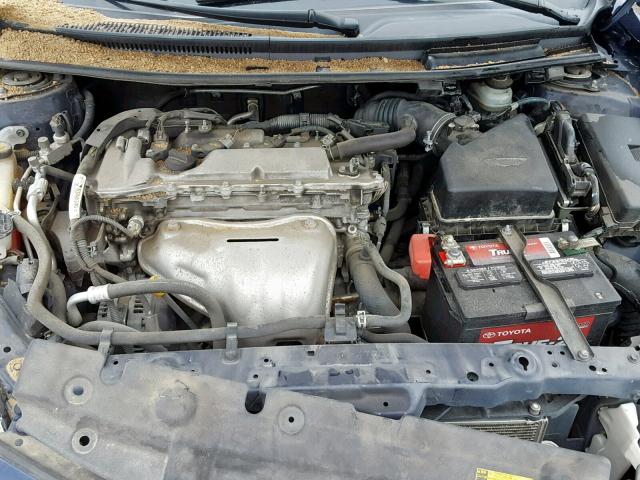 JTKJF5C76C3044363 - 2012 TOYOTA SCION TC BLUE photo 7