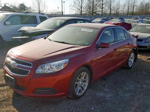 1G11C5SA8DF355931 - 2013 CHEVROLET MALIBU 1LT 红色 照片 2