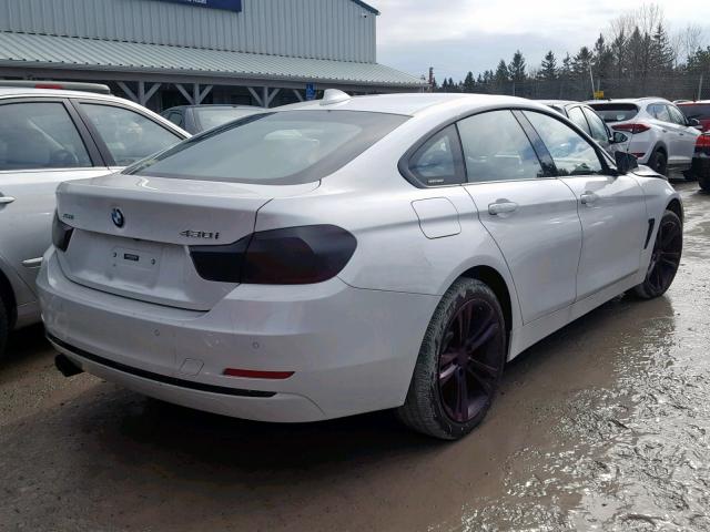 WBA4F9C50HG792646 - 2017 BMW 430XI GRAN WHITE photo 4