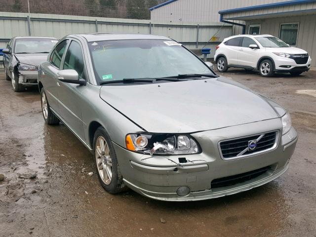 YV1RH592472636320 - 2007 VOLVO S60 2.5T GRAY photo 1