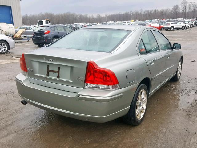 YV1RH592472636320 - 2007 VOLVO S60 2.5T GRAY photo 4