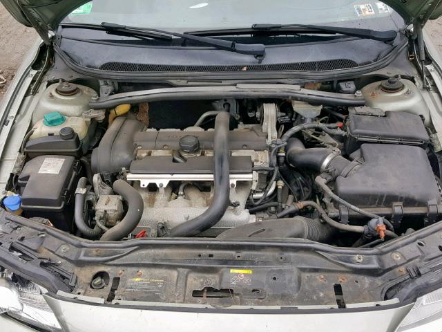 YV1RH592472636320 - 2007 VOLVO S60 2.5T GRAY photo 7