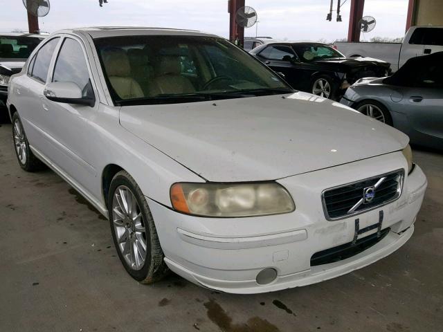 YV1RS592672633288 - 2007 VOLVO S60 2.5T WHITE photo 1