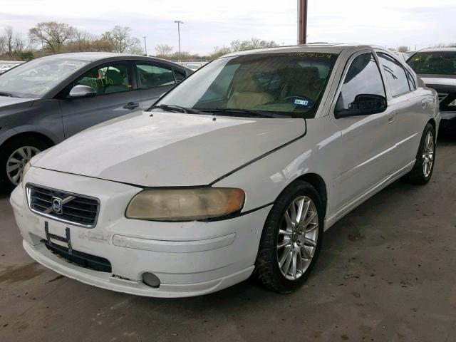 YV1RS592672633288 - 2007 VOLVO S60 2.5T WHITE photo 2