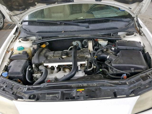 YV1RS592672633288 - 2007 VOLVO S60 2.5T WHITE photo 7