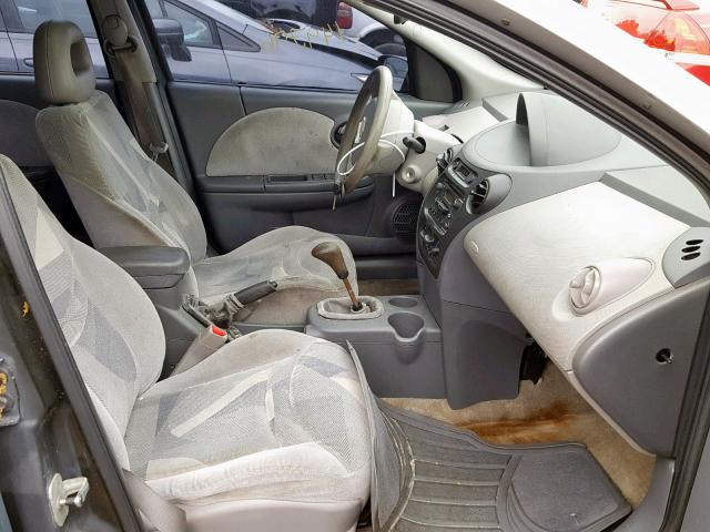 1G8AK52F13Z139674 - 2003 SATURN ION LEVEL BLUE photo 5