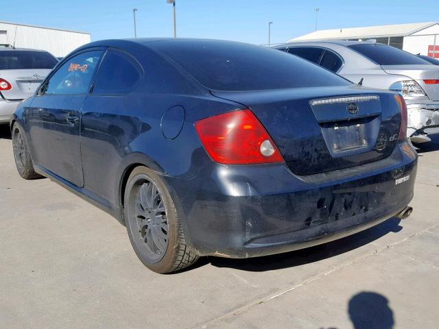 JTKDE177X70207400 - 2007 TOYOTA SCION TC შავი ფოტო 3