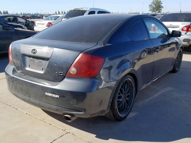 JTKDE177X70207400 - 2007 TOYOTA SCION TC შავი ფოტო 4