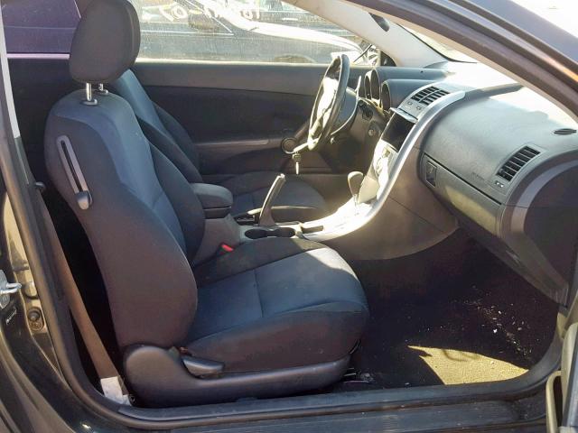 JTKDE177X70207400 - 2007 TOYOTA SCION TC შავი ფოტო 5