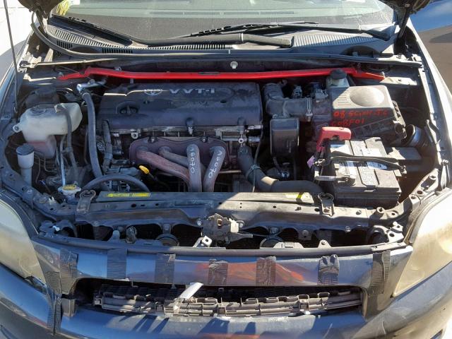 JTKDE177X70207400 - 2007 TOYOTA SCION TC შავი ფოტო 7