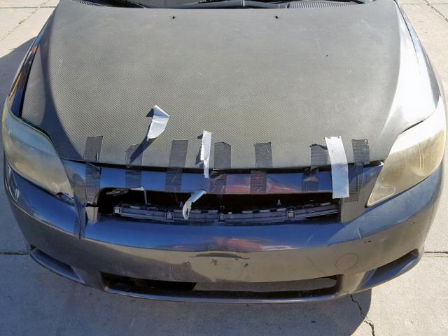 JTKDE177X70207400 - 2007 TOYOTA SCION TC შავი ფოტო 9