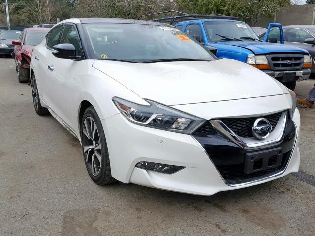 1N4AA6AP4GC416454 - 2016 NISSAN MAXIMA 3.5 WHITE photo 1