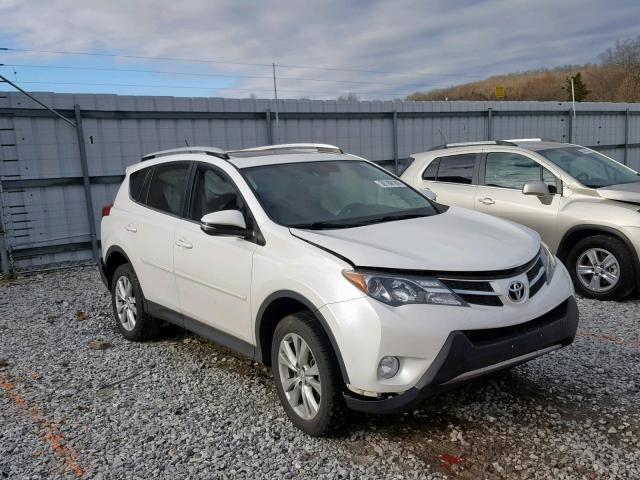 2T3DFREV4EW131217 - 2014 TOYOTA RAV4 LIMIT WHITE photo 1