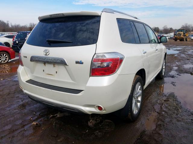 JTEEW41A282020667 - 2008 TOYOTA HIGHLANDER HYBRID  photo 4