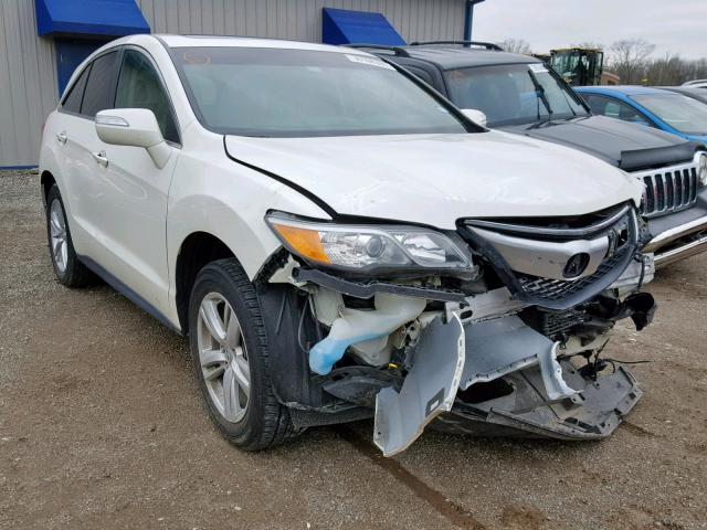 5J8TB3H54DL008357 - 2013 ACURA RDX TECHNO WHITE photo 1