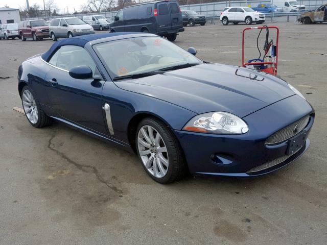 SAJWA44B685B23296 - 2008 JAGUAR XK BLUE photo 1