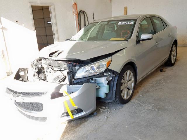 1G11E5SL6EF146443 - 2014 CHEVROLET MALIBU 2LT SILVER photo 2