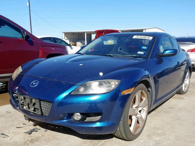 JM1FE173170211316 - 2007 MAZDA RX8 TEAL photo 2