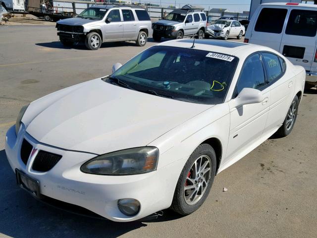 2G2WR544551207896 - 2005 PONTIAC GRAND PRIX WHITE photo 2