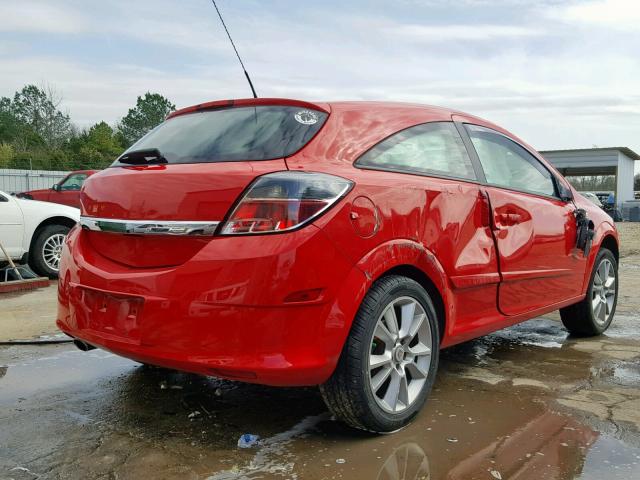 W08AT271485097152 - 2008 SATURN ASTRA XR RED photo 4