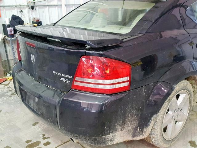 1B3CC5FV9AN129459 - 2010 DODGE AVENGER R/ BLACK photo 9