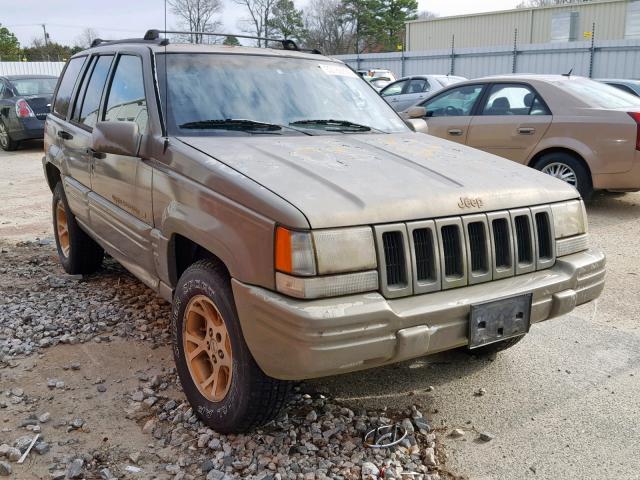 1J4GZ78Y7TC352657 - 1996 JEEP GRAND CHER TAN photo 1