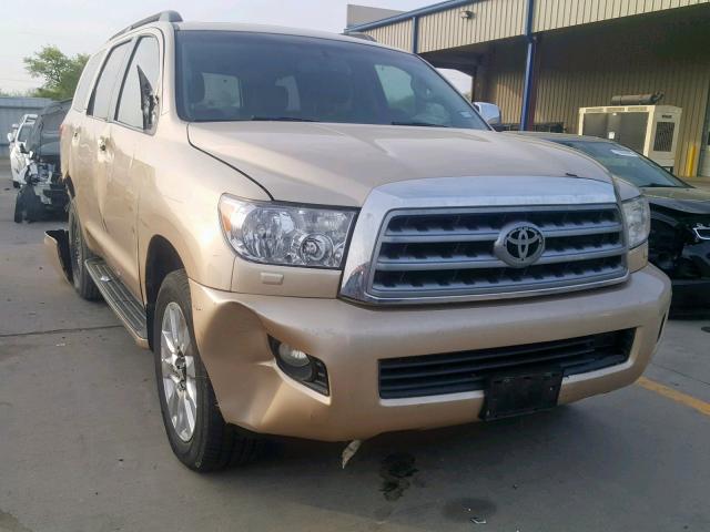 5TDYY5G19BS032081 - 2011 TOYOTA SEQUOIA PL GOLD photo 1