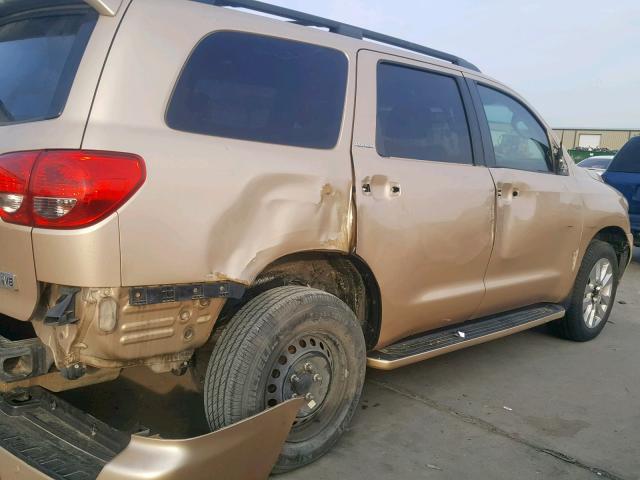 5TDYY5G19BS032081 - 2011 TOYOTA SEQUOIA PL GOLD photo 9