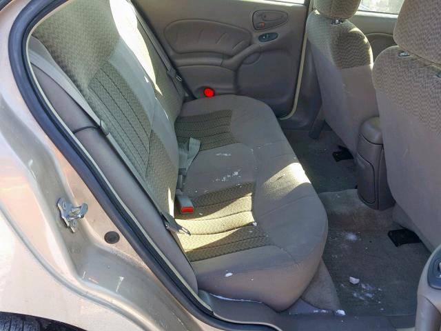 1G2NE52F44M619337 - 2004 PONTIAC GRAND AM S BEIGE photo 6