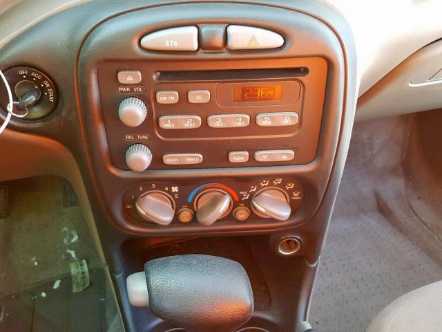 1G2NE52F44M619337 - 2004 PONTIAC GRAND AM S BEIGE photo 9