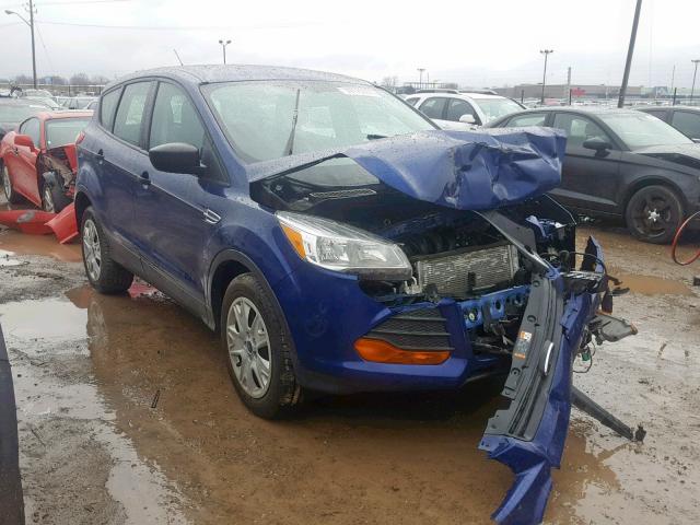 1FMCU0F79FUB04540 - 2015 FORD ESCAPE S BLUE photo 1