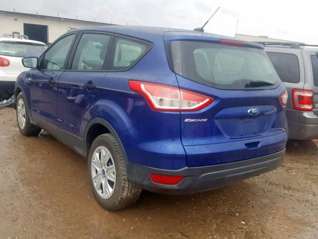 1FMCU0F79FUB04540 - 2015 FORD ESCAPE S BLUE photo 3