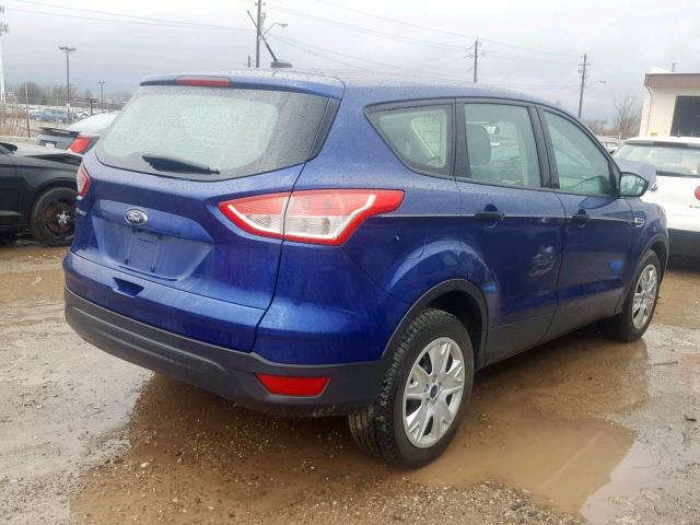 1FMCU0F79FUB04540 - 2015 FORD ESCAPE S BLUE photo 4