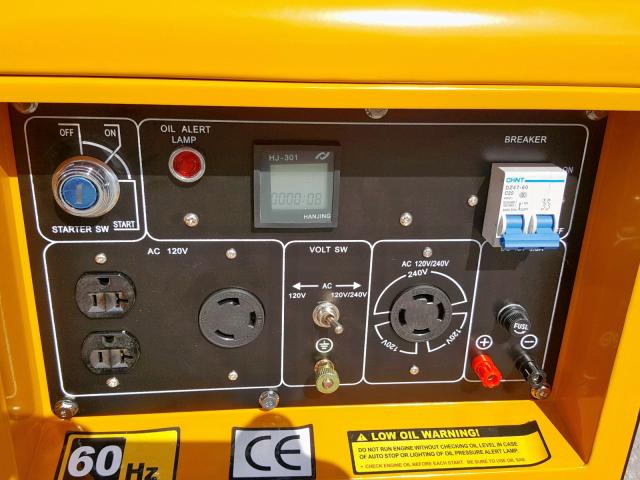 D180300377 - 2018 OTHER SMG9500S YELLOW photo 8