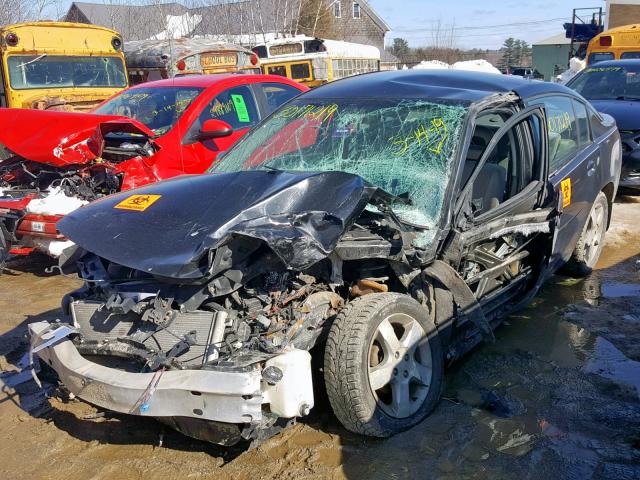 1G8AL55B47Z116935 - 2007 SATURN ION LEVEL BLACK photo 2