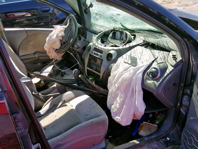 1G8AL55B47Z116935 - 2007 SATURN ION LEVEL BLACK photo 5