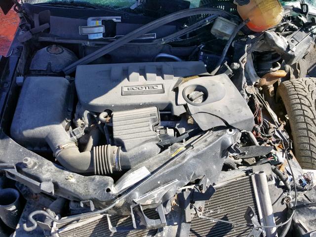 1G8AL55B47Z116935 - 2007 SATURN ION LEVEL BLACK photo 7