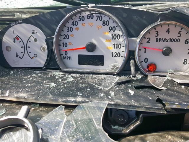 1G8AL55B47Z116935 - 2007 SATURN ION LEVEL BLACK photo 8