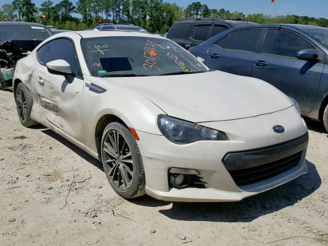 JF1ZCAC15F9605442 - 2015 SUBARU BRZ 2.0 LI WHITE photo 1