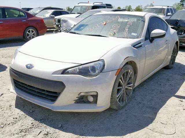 JF1ZCAC15F9605442 - 2015 SUBARU BRZ 2.0 LI WHITE photo 2