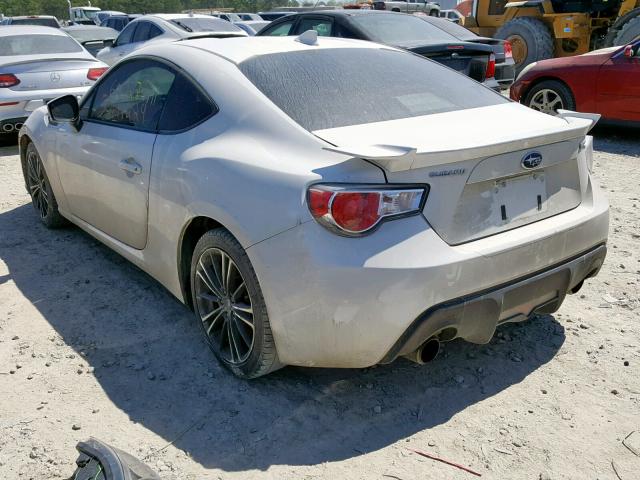 JF1ZCAC15F9605442 - 2015 SUBARU BRZ 2.0 LI WHITE photo 3