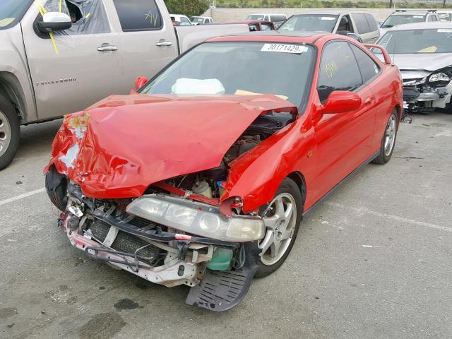 JH4DC2391YS004300 - 2000 ACURA INTEGRA GS RED photo 2