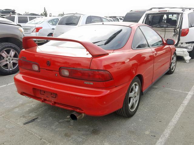 JH4DC2391YS004300 - 2000 ACURA INTEGRA GS RED photo 4