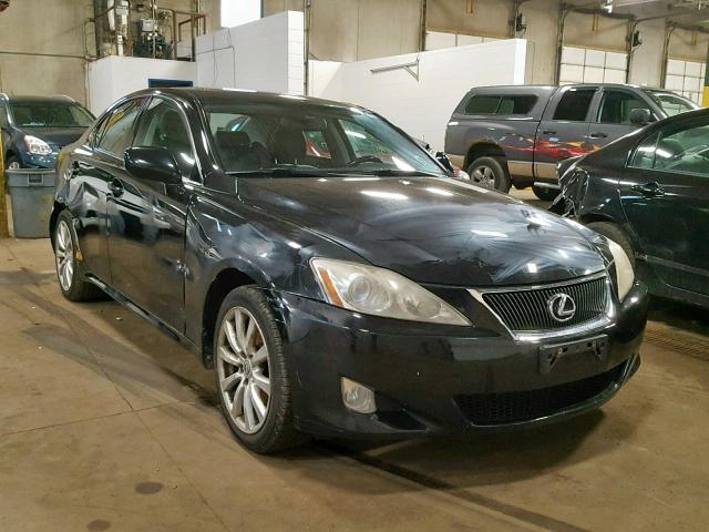 JTHCK262682025589 - 2008 LEXUS IS 250 BLACK photo 1