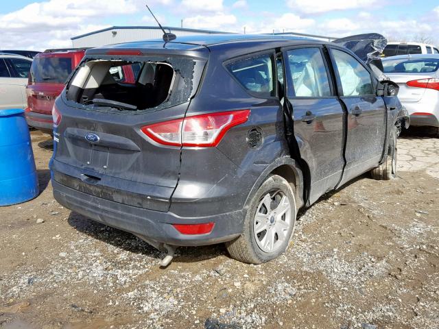 1FMCU0F70FUC35873 - 2015 FORD ESCAPE S GRAY photo 4